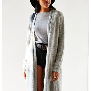 Silence + Noise | gray, knit, duster